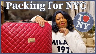 PACK WITH ME FOR NEW YORK! 🗽❄️ TRAVEL ESSENTIALS FOR WINTER HOLIDAY