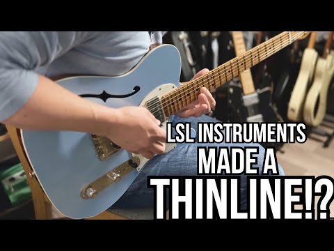 LSL Instruments Made A Thinline T!? @YogiTheGuitarist  Demos His Thinbone!