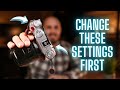 Fujifilm X M5 Setup The First Settings I Changed