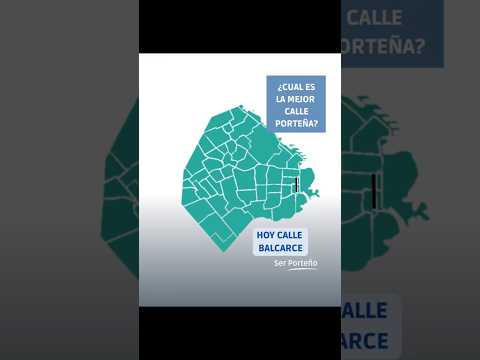 Calle Balcarce, 15 cuadras con mucha historia #shorts