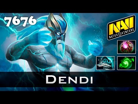 Dendi Zeus - 7676 MMR Action Dota 2