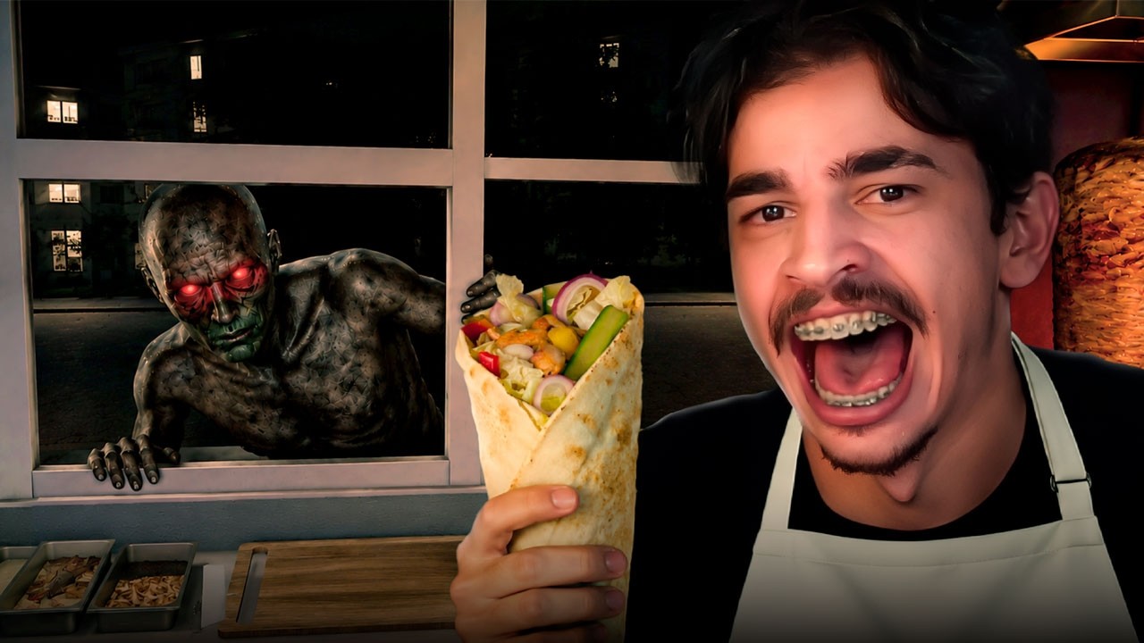 VENDER COMIDA NUNCA FOI TÃO PERTURBADOR | Scary Shawarma Kiosk: The Anomaly
