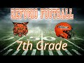 7th Grade Football:  Hebbronville vs Refugio