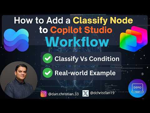 Copilot Studio: Add a Classify Node Copilot Studio: Add a Classify Node