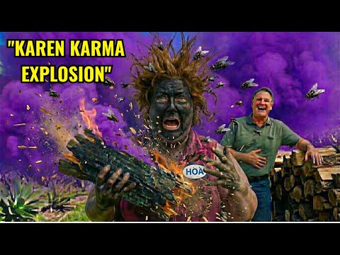 Karen Thought She Had the Right to Steal My Firewood as HOA Queen