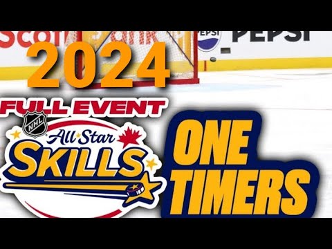 Full video of the 2024 nhl one timers competition.