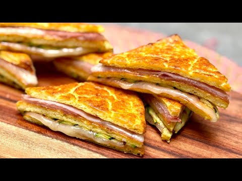 Sandwich di frittata al forno | idea per un aperitivo o per un pranzo take away