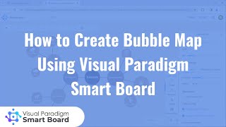 How to Create Bubble Map using Visual Paradigm Smart Board for FREE