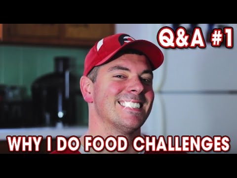 Q&A #1 - Reasons Why I Do Food Challenges!!