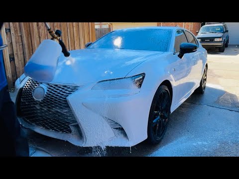 Watch this 2020 Lexus GS 350 F SPORT transform with a Ceramic Coating #lexus #autodetailing