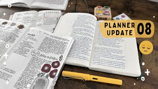 August 2025 Planner Update | Hobonichi, Commonplace, Reading Journal, Sad