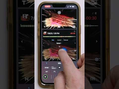 How to use Visual FX in 𝗱𝗷𝗮𝘆 📲🎶⁣ #djaySCHOOL18 #djaySCHOOL #djay #djapp #djayapp #djmix