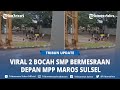 Viral Video 2 Bocah Ciuman Depan MPP Maros Sulsel Disaksikan Teman