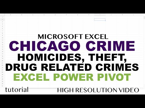 Excel Pivot Table Power BI Power Pivot Tutorial Analyze Over 7 Million Records of Data Part 1