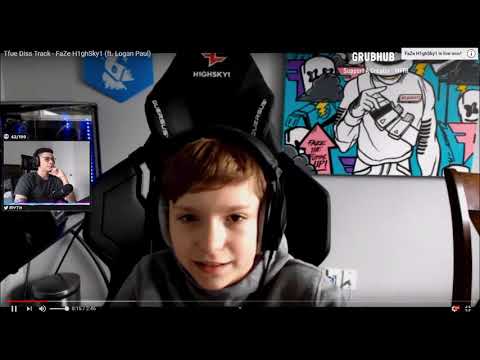 Streamers React To H1ghsky1's Diss track On Tfue!   Tfue Exposed Again