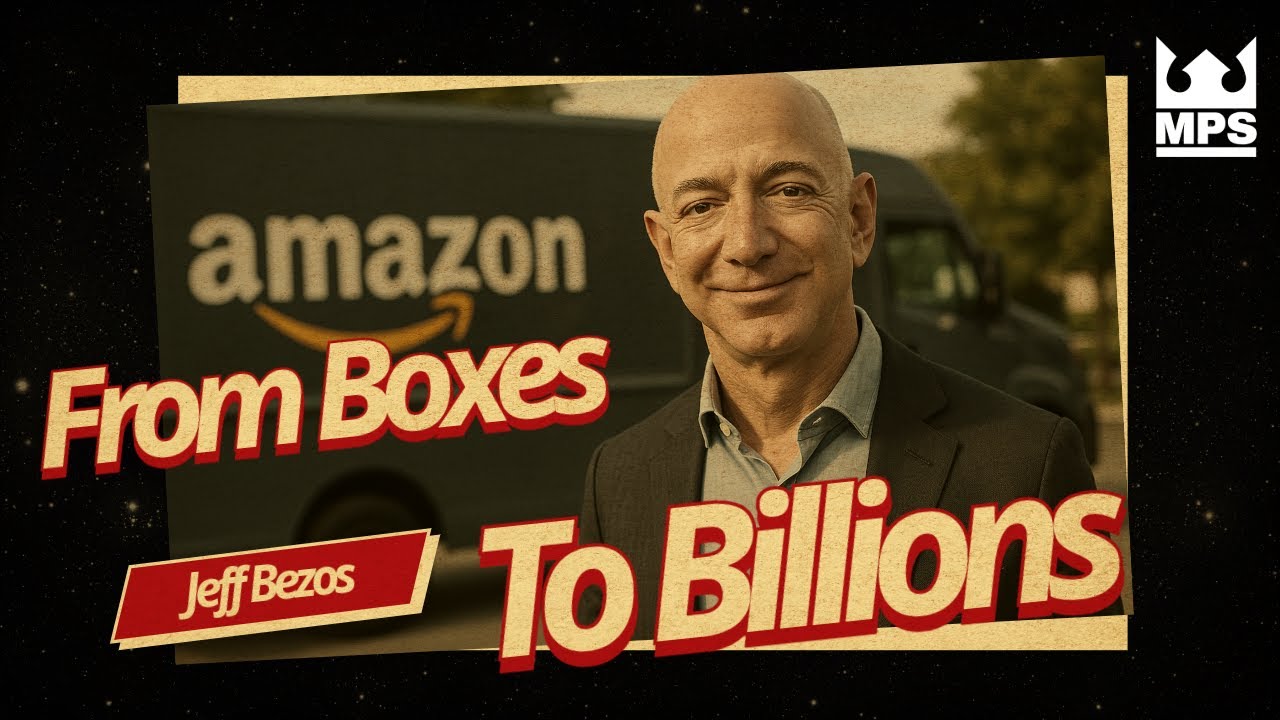 From Boxes to Billions: The Jeff Bezos Story | How Greatness Begins with Service