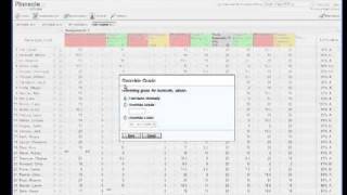 Overriding a Final Grade in the Pinnacle Gradebook