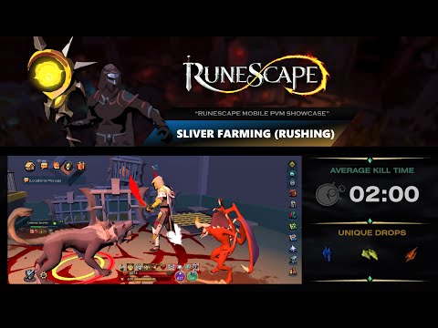 Sliver Farming (Rushing) | RuneScape Mobile