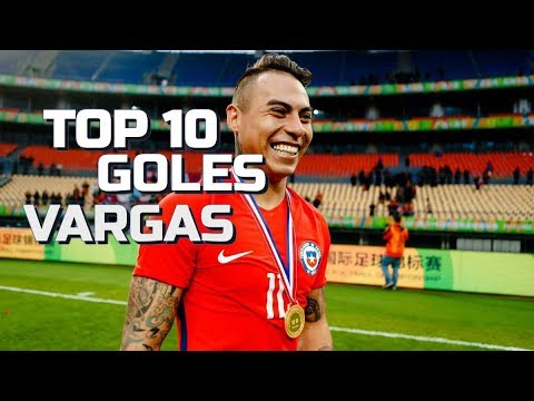 Mejores 10 Goles de Eduardo Vargas #11 Selección Chilena
