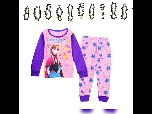 Vídeo relacionado con Disney Pijama Niña | Pijamas Frozen Elsa e Anna | Princesas Pijams para Ninos Azul 2 3 Años