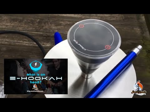 Part of a video titled What is an E Hookah Head? Best Electronic Hookah Heads of 2020