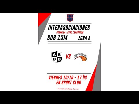 PROVINCIAL INTERASOCIACIONES SUB 13 M - ZONA A | RECONQUISTENSE vs. VENADENSE