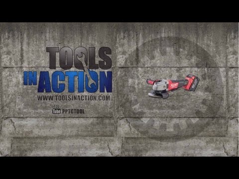 Milwaukee M18 FUEL  4-1/2" - 5" Grinder, Paddle Grip No-Lock - First look