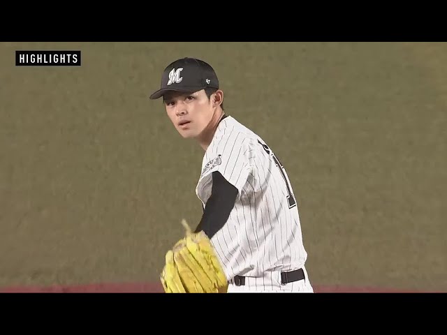 9月14日 マリーンズ対ファイターズ ハイライト