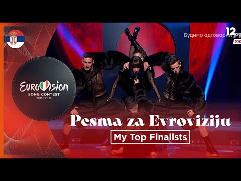Pesma za Evroviziju 2022: Final | My Top 18 (Eurovision Serbia)
