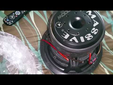 Massive Audio Summo 124 unboxing part 2
