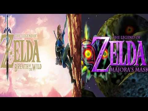 Zelda Breath of the Wild Hyrule Castle Majora's Mask Edition