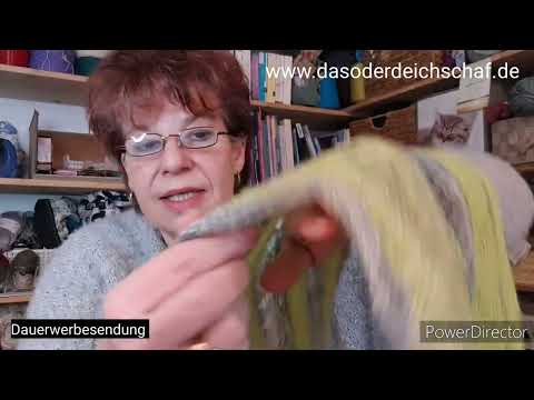 Strickpodcast#185   wichtige anstehende Entscheidungen beim Oderdeichschaf-aber auch gestrickt wurde
