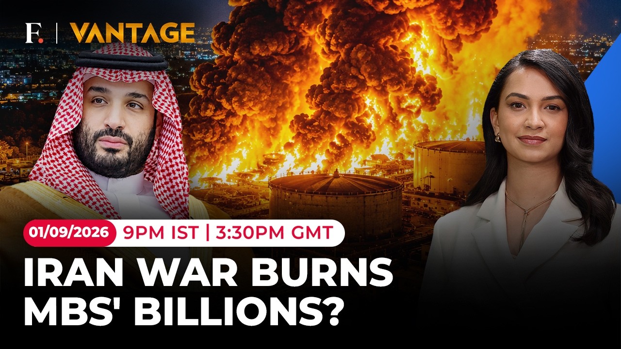 US Iran War LIVE: Saudi Explores $8 Bn Loan as War Hits Gulf Finances | Vantage on Firstpost