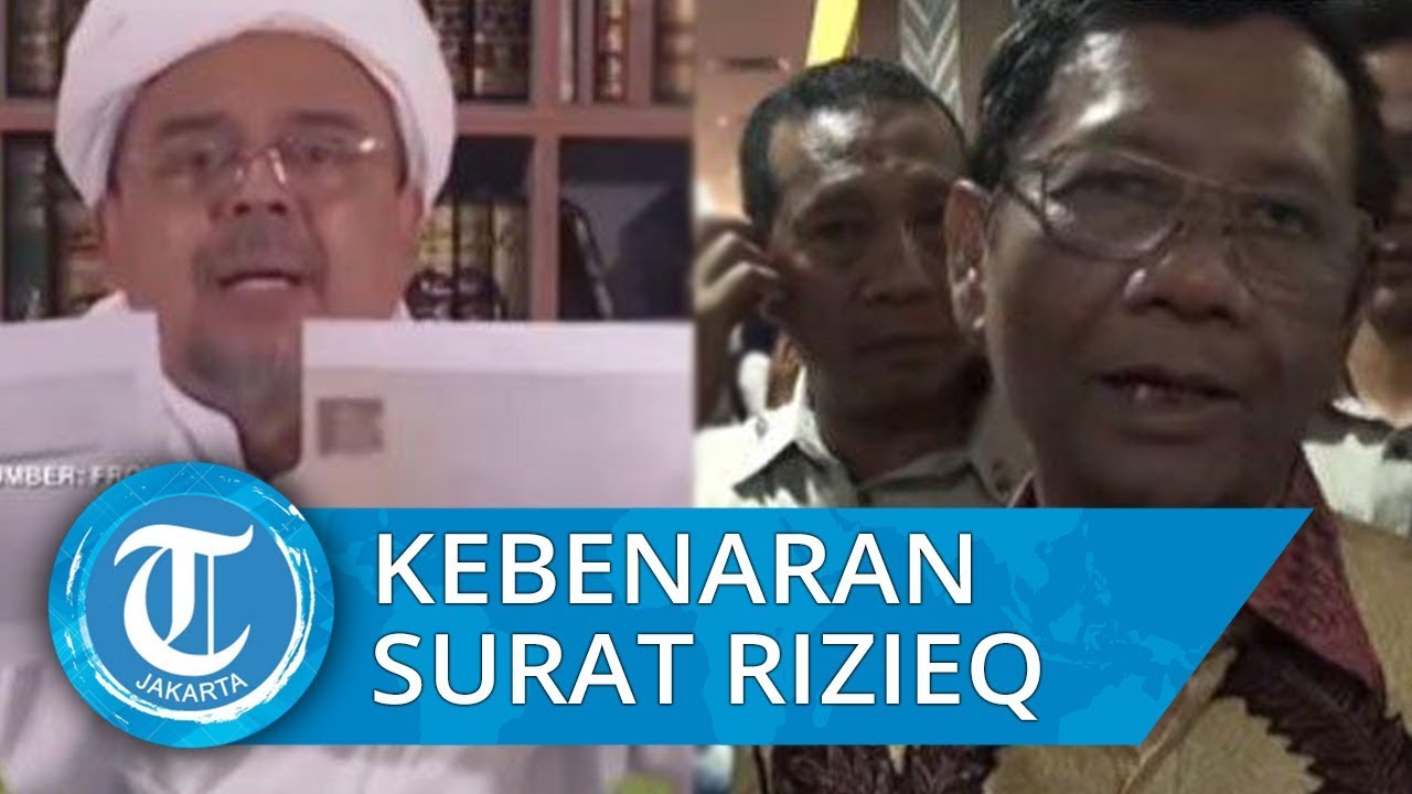 Mahfud MD menjelaskan Kebenaran dari Surat Klaim Pencekalan Habieb Rizieq di Arab Saudi - Tribunnews