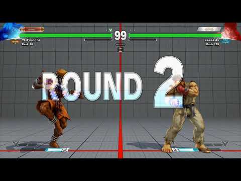 SFV~ Dhalsim (YHCmochi) vs. Ryu (sasakiki) HD