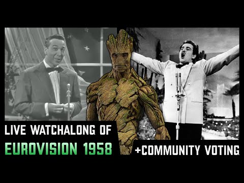 Live Watchalong of Eurovision 1958