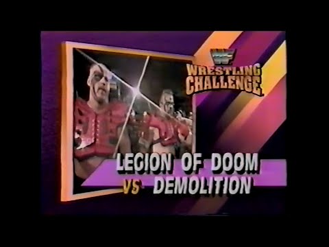 LOD vs Demolition   Wrestling Challenge Feb 10th, 1991