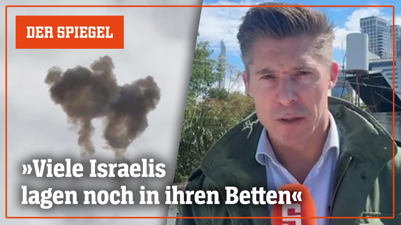 Raketenalarm in Israel: »Viele Israelis lagen noch in ihren Betten« | DER SPIEGEL