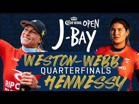 Tatiana Weston-Webb vs Brisa Hennessy | Corona Open J-Bay - Quarterfinal Heat Replay