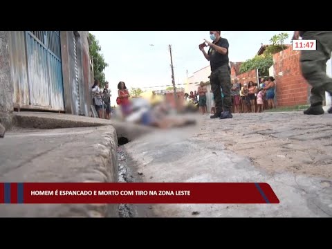 Homem é espancado e morto com tiro na zona leste 25 07 2022