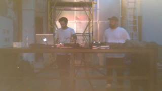 Ron Morelli Sound Check on Outline Festival 2016 at Dark Stage