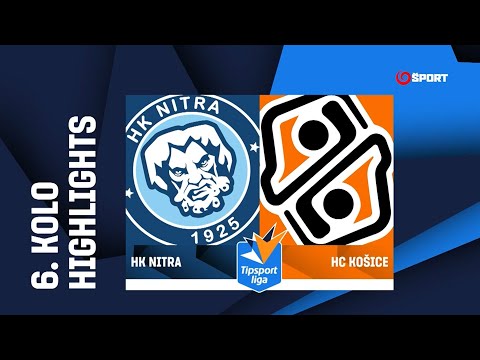 6. kolo: HK Nitra - HC Košice 4:3 (2:0, 1:1, 1:2)