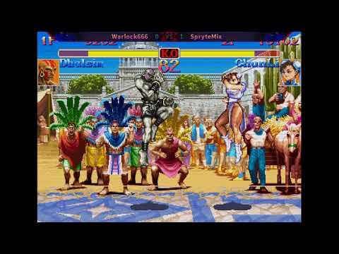 Warlock666 [O.Dhalsim] vs. SpryteMix [O.Chun] - FT5 - Super Street Fighter II Turbo: New Legacy v0.5