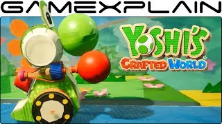 Yoshi's Crafted World - Overview Trailer (+ amiibo Costumes! - Jp)