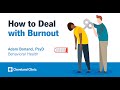 How to Deal with Burnout | Adam Borland, PsyD