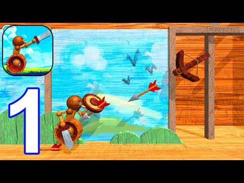 Wood Guy - Gameplay Walkthrough Part 1 Tutorial Levels 1-29 (Android, iOS) - YouTube
