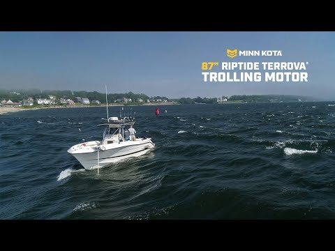 New 87" Riptide Terrova Saltwater Trolling Motor | Minn Kota