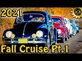 Classic VW BuGs October 2021 Fall Foliage Air-Cooled Beetle Cruise