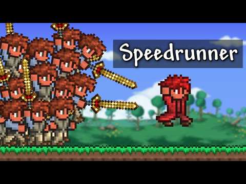 Terraria Speedrunner VS 50 Hunters