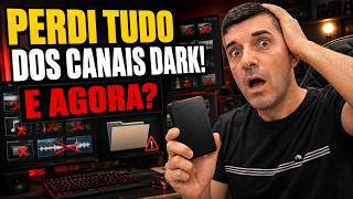 APAGUEI os Arquivos do Meu Canal Dark…Como Consegui Recuperar arquivos do HD inteiro?